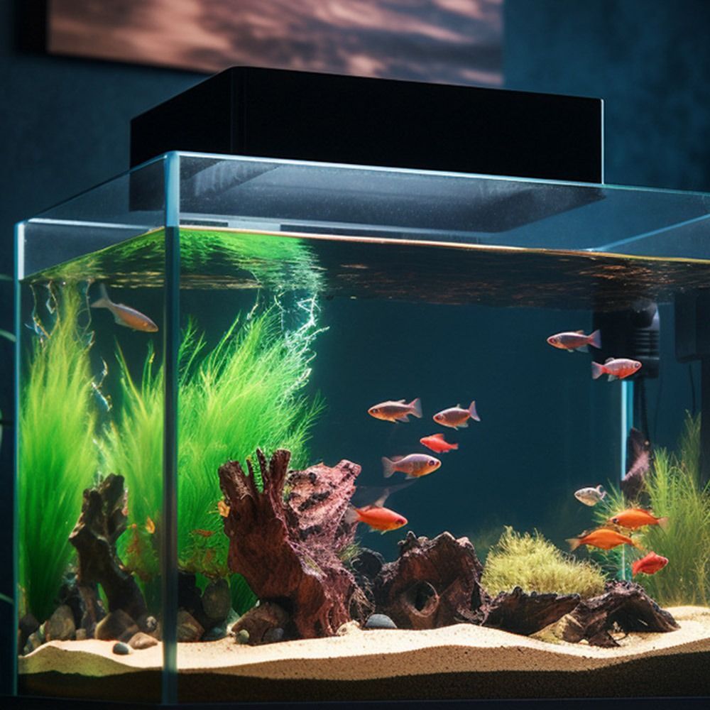 Sturdy Magnetic Fish Tank Lid  - Aquarium Fish Net 评论和价格