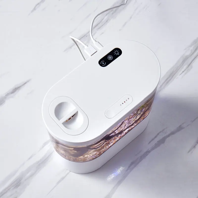 USB Mini Desktop Aquarium Buil - Aquarium Goldfish 评论和价格