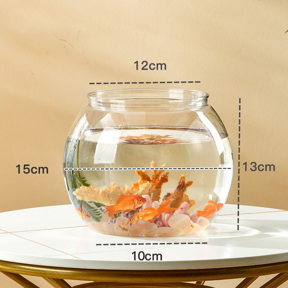 Home Decor Clear Transparent R - Aquarium Goldfish 评论和价格