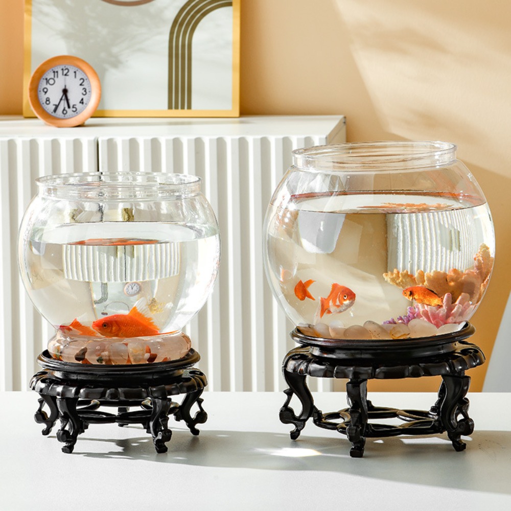 Home Decor Clear Transparent R - Aquarium Goldfish 评论和价格