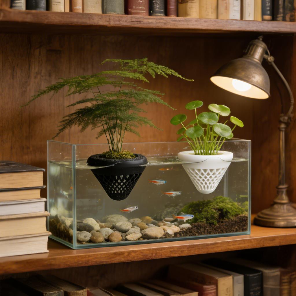 2PCS Floating Aquarium Plant H - Aquarium Fish Pot 评论和价格