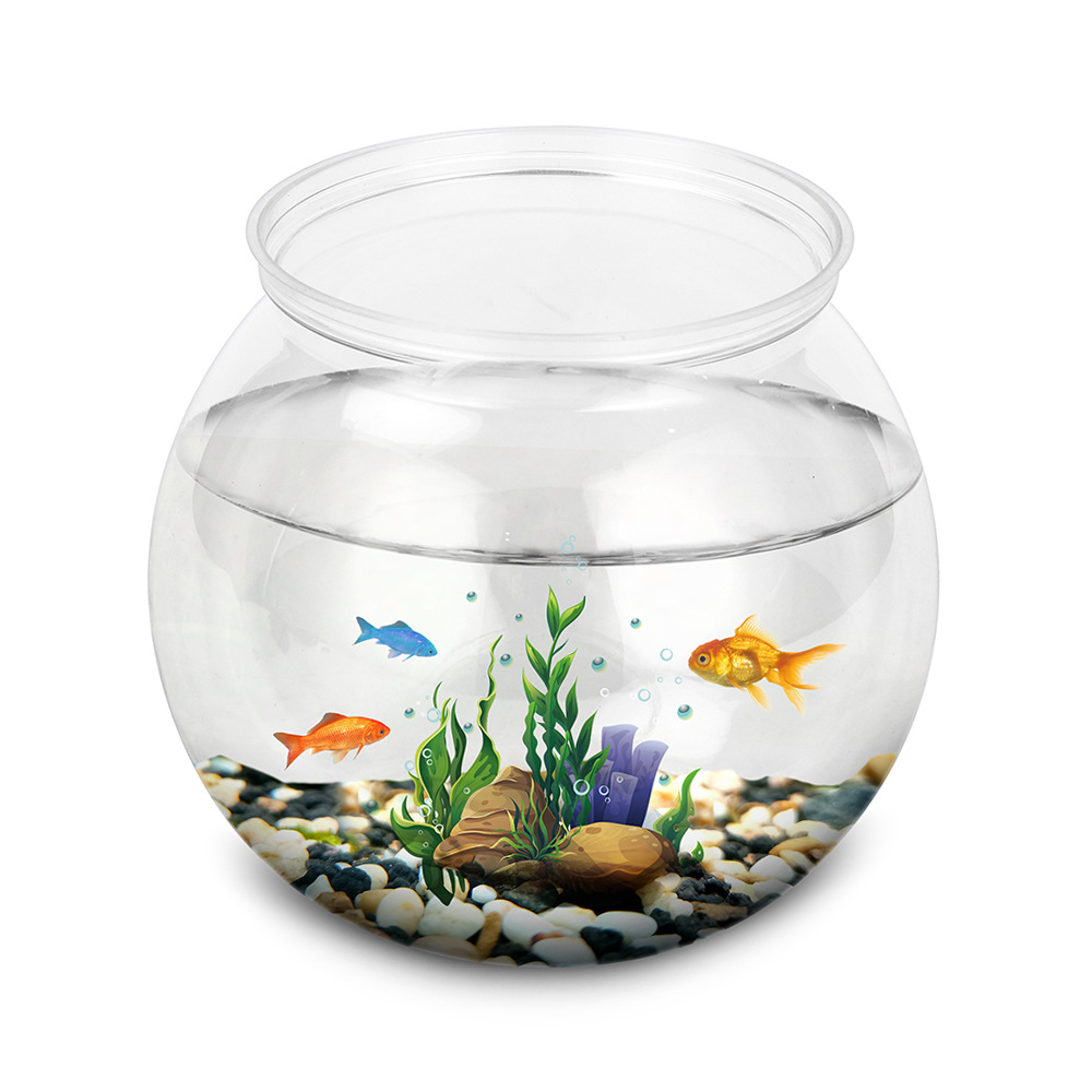 Fish Bowl Plastic L M S Sizes  - Aquarium Goldfish 评论和价格