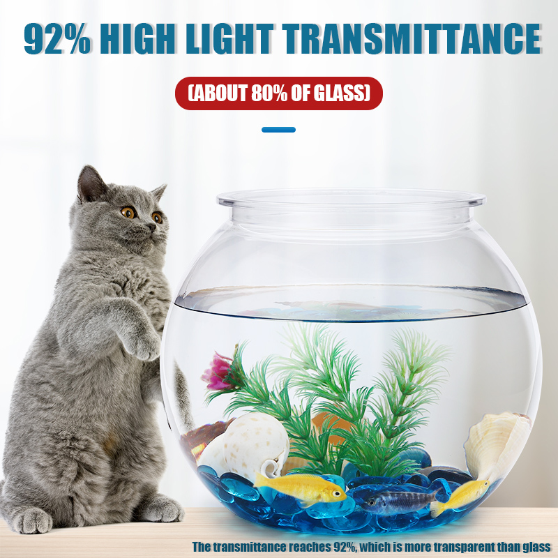 Fish Bowl Plastic L M S Sizes  - Aquarium Goldfish 评论和价格