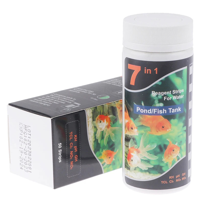 7-In-1 PH Test Strip, Aquarium - Aquarium Fish In Pond 评论和价格