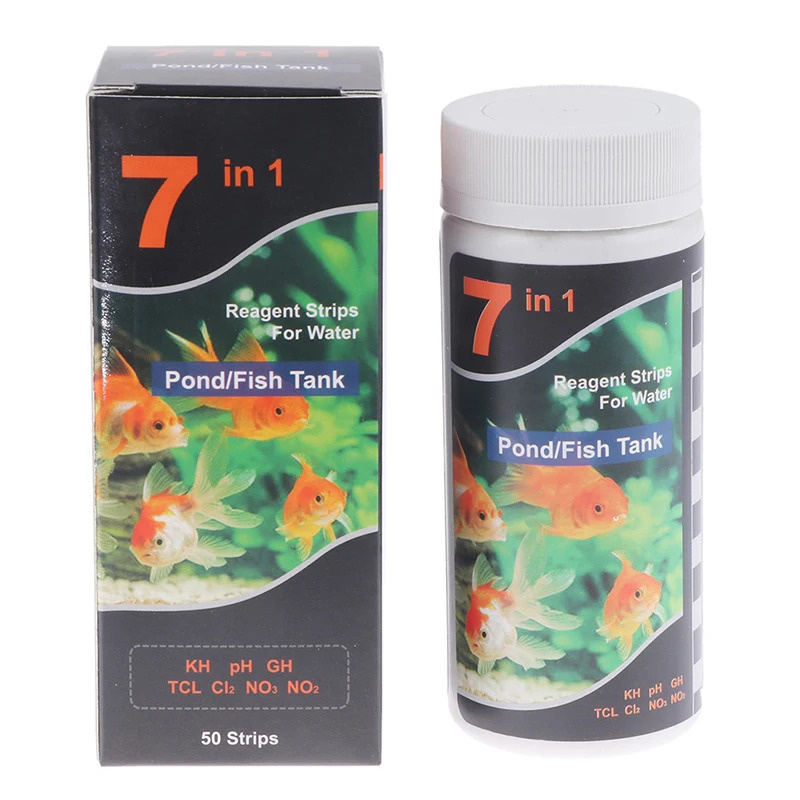 7-In-1 PH Test Strip, Aquarium - Aquarium Fish In Pond 评论和价格
