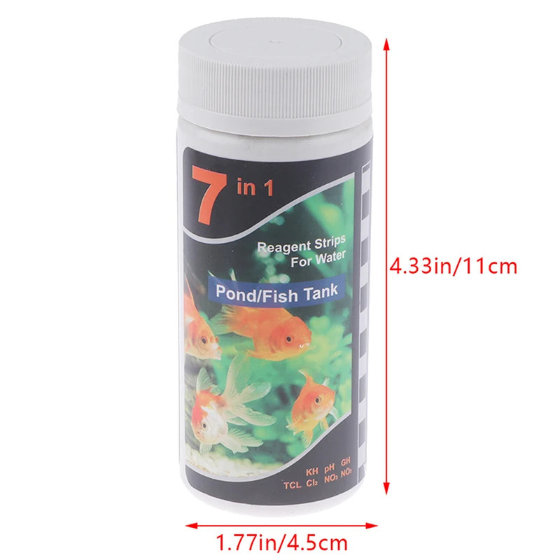7-In-1 PH Test Strip, Aquarium - Aquarium Fish In Pond 评论和价格
