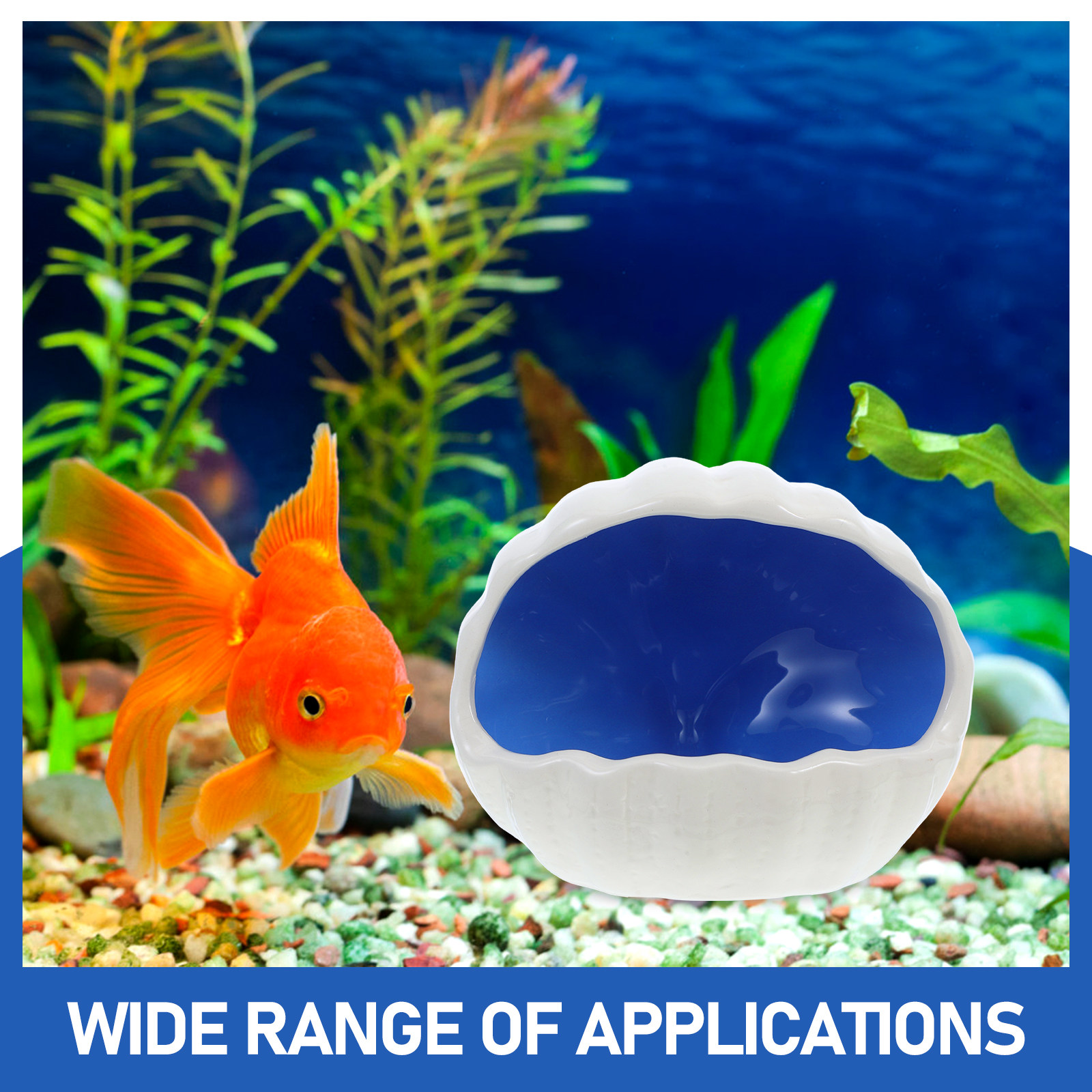 Ceramic Shell Fish House Aquar - Aquarium Fish Of The World 评论和价格