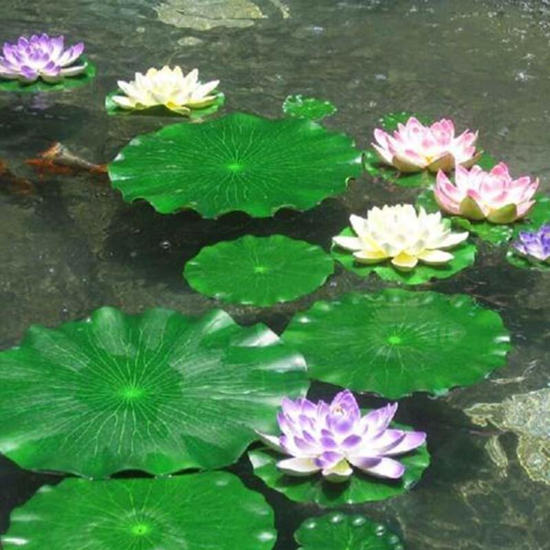 2026 Artificial Water Lily Lot - Aquarium Fish In Pond 评论和价格