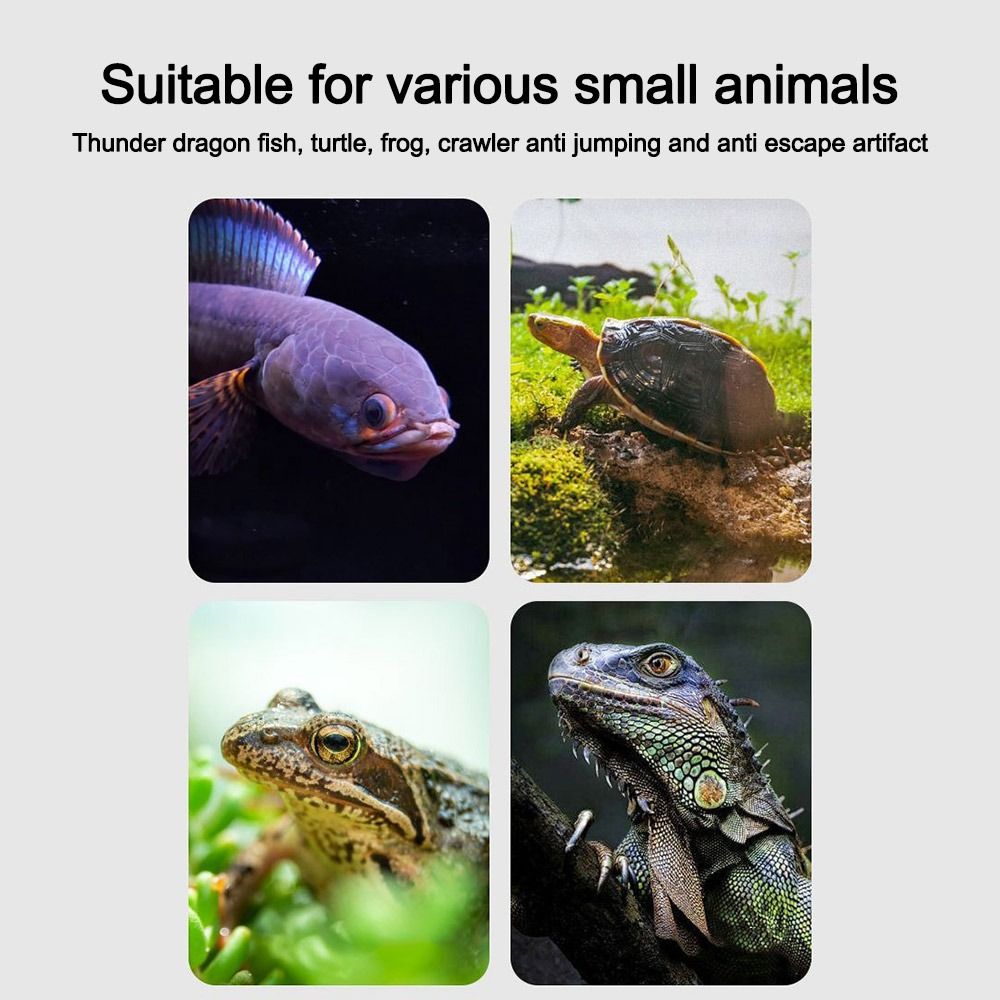 Durable Magnetic Fish Tank Lid - Aquarium Fish Net 评论和价格