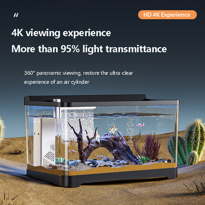 ABS Mini Fish Tank Betta Aquar - Aquarium Goldfish 评论和价格