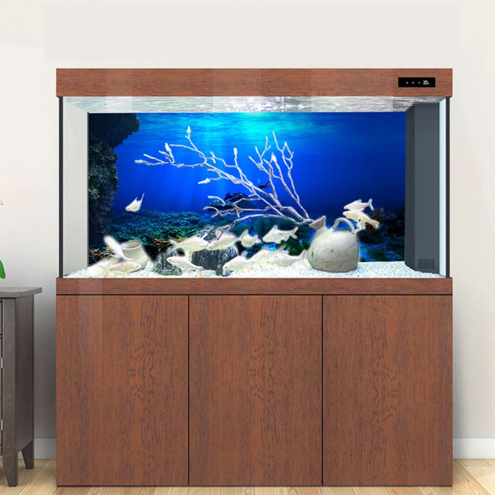Rainforest Aquarium Background - Aquarium Fish Of The World 评论和价格