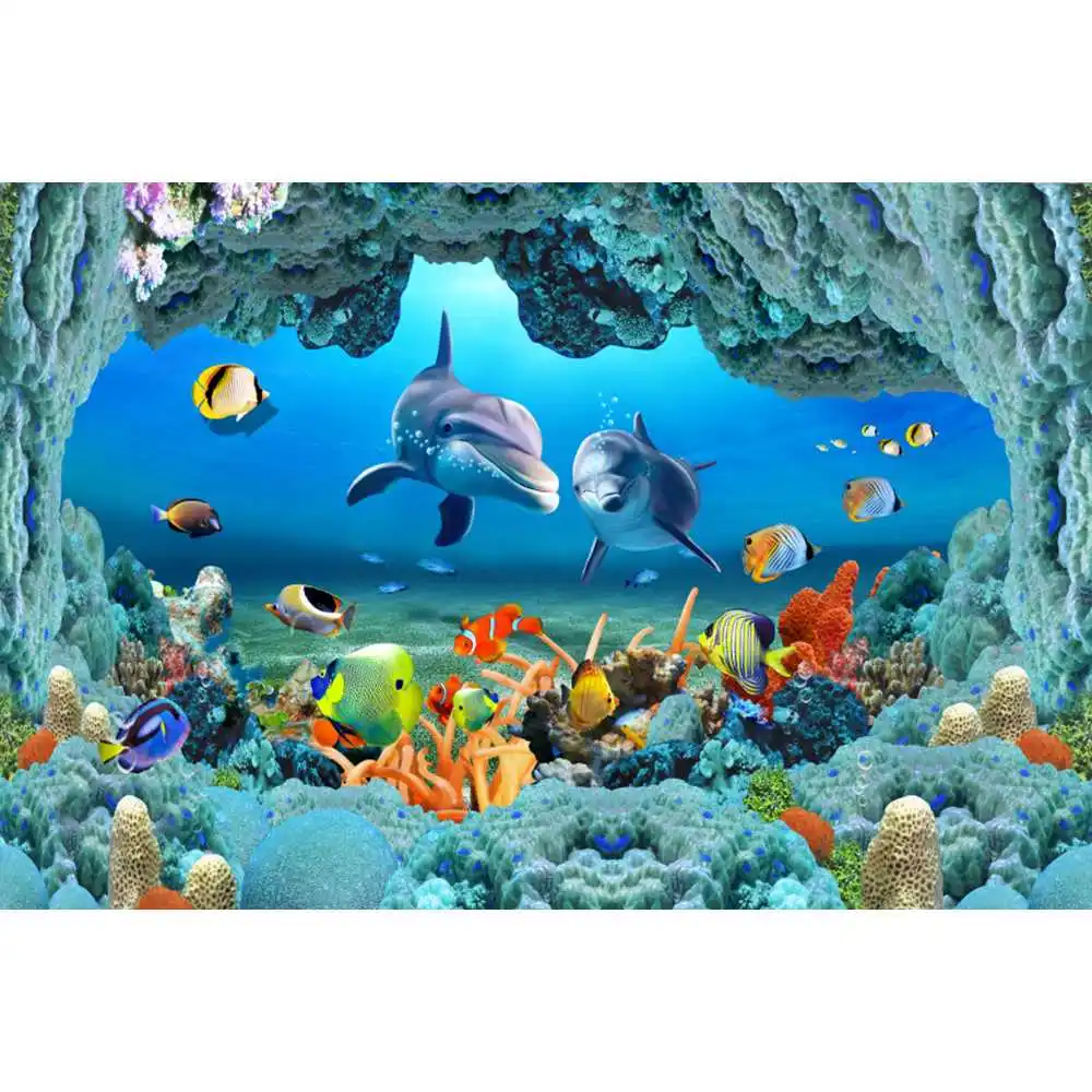 Underwater World Seabed Backdr - Aquarium Fish Of The World 评论和价格
