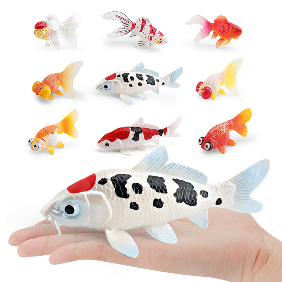 Colorful Lifelike Plastic Gold - Aquarium Fish Reviews 评论和价格