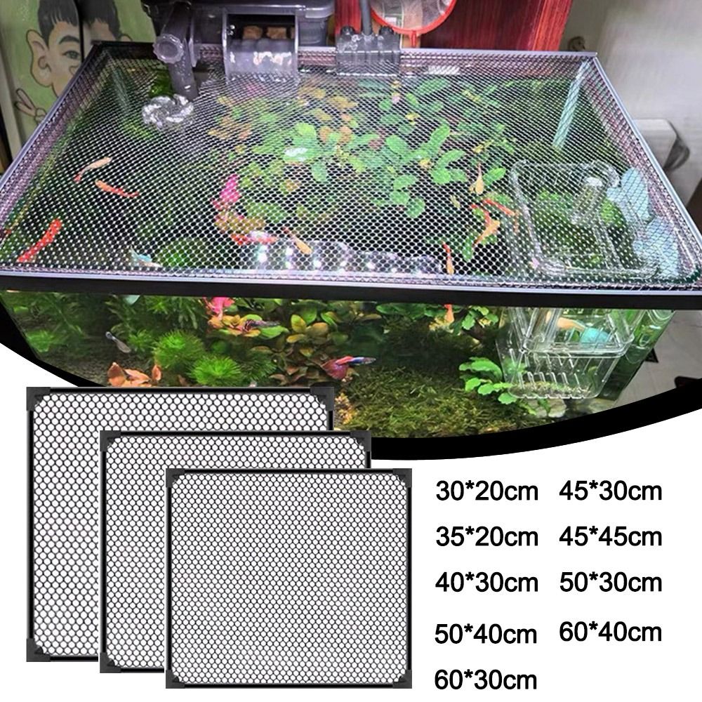 Durable Magnetic Fish Tank Lid - Aquarium Fish Net 评论和价格