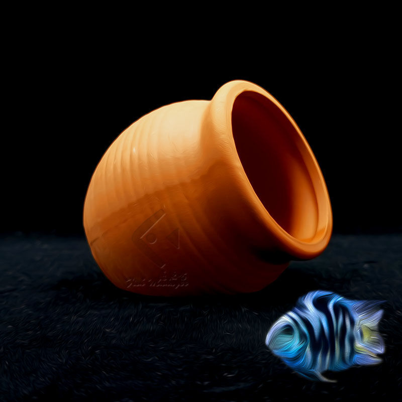 Aquarium Mini Ceramic Tank Fis - Aquarium Fish Pot 评论和价格