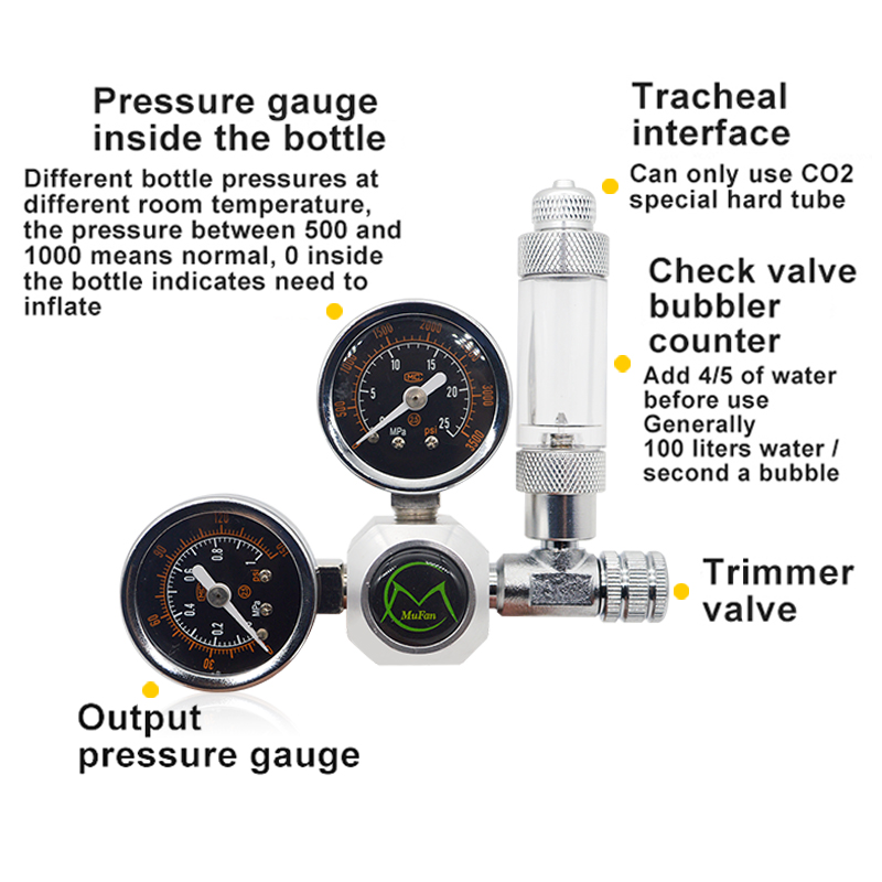 Aquarium CO2 Regulator Magneti - Aquarium Fish Quarantine 评论和价格