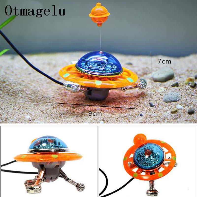 Suspended UFO Aquarium Statue  - Aquarium Fish Of The World 评论和价格