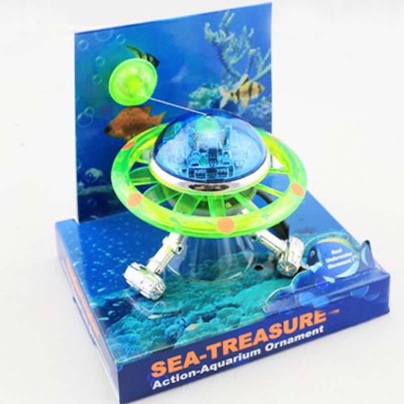Suspended UFO Aquarium Statue  - Aquarium Fish Of The World 评论和价格