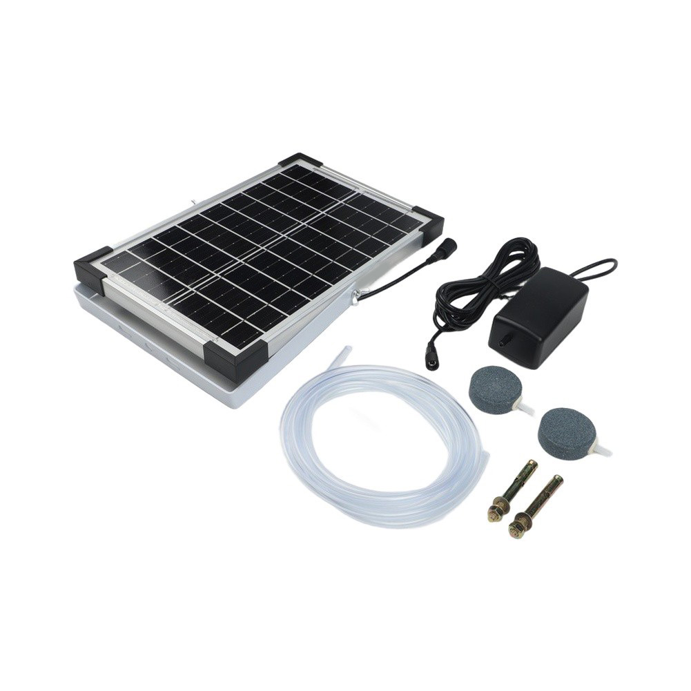 Solar Powered Pond Oxygenator  - Aquarium Fish In Pond 评论和价格
