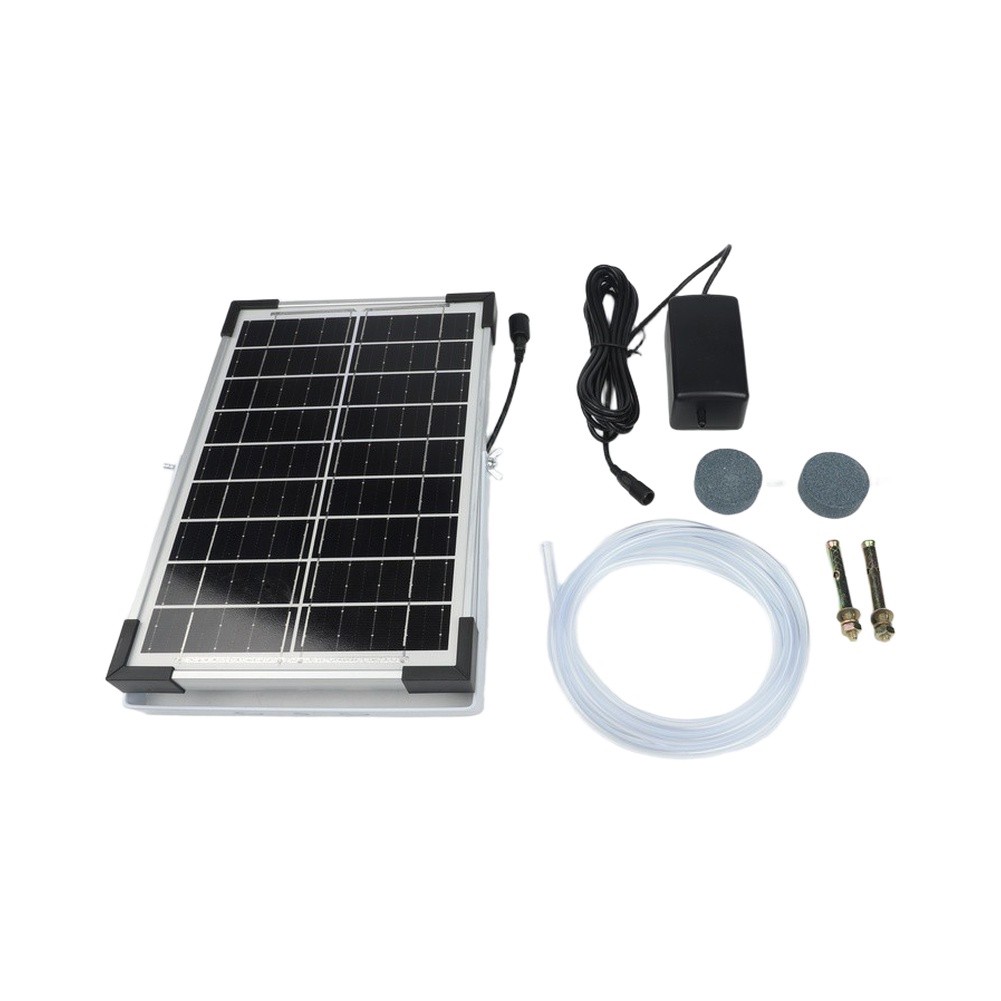 Solar Powered Pond Oxygenator  - Aquarium Fish In Pond 评论和价格