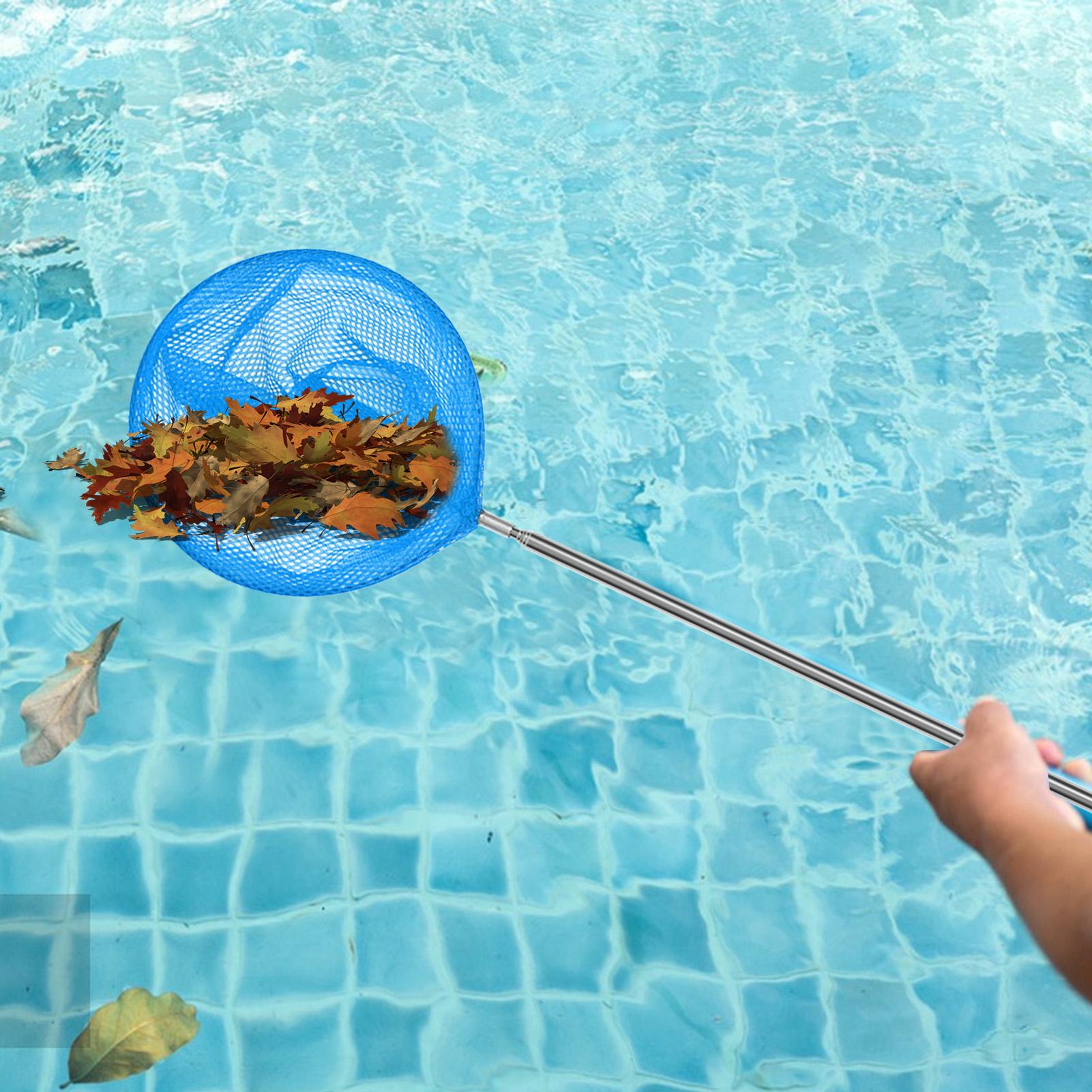 Pool Skimmer Net With Telescop - Aquarium Fish Net 评论和价格