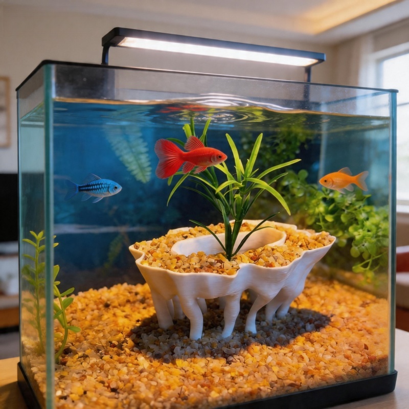 3D printed aquarium plants in  - Aquarium Fish Pot 评论和价格