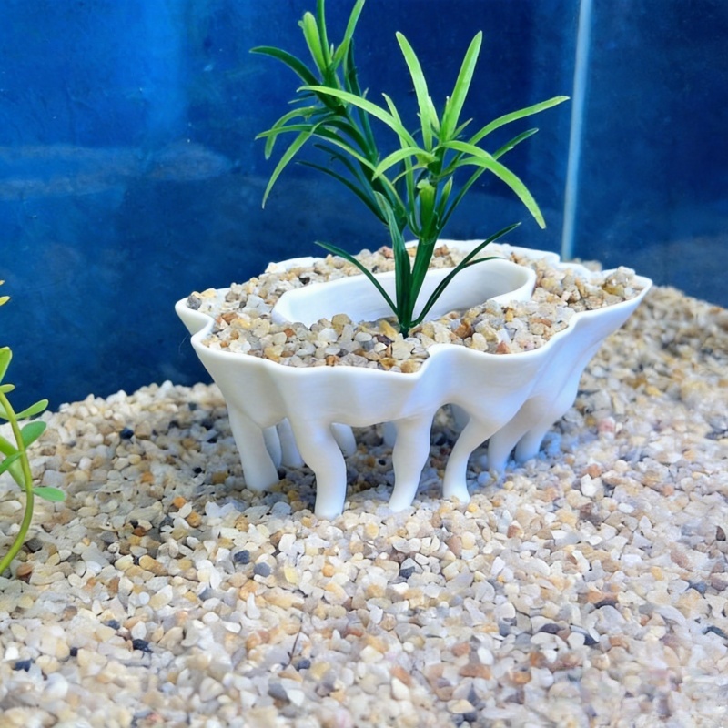 3D printed aquarium plants in  - Aquarium Fish Pot 评论和价格