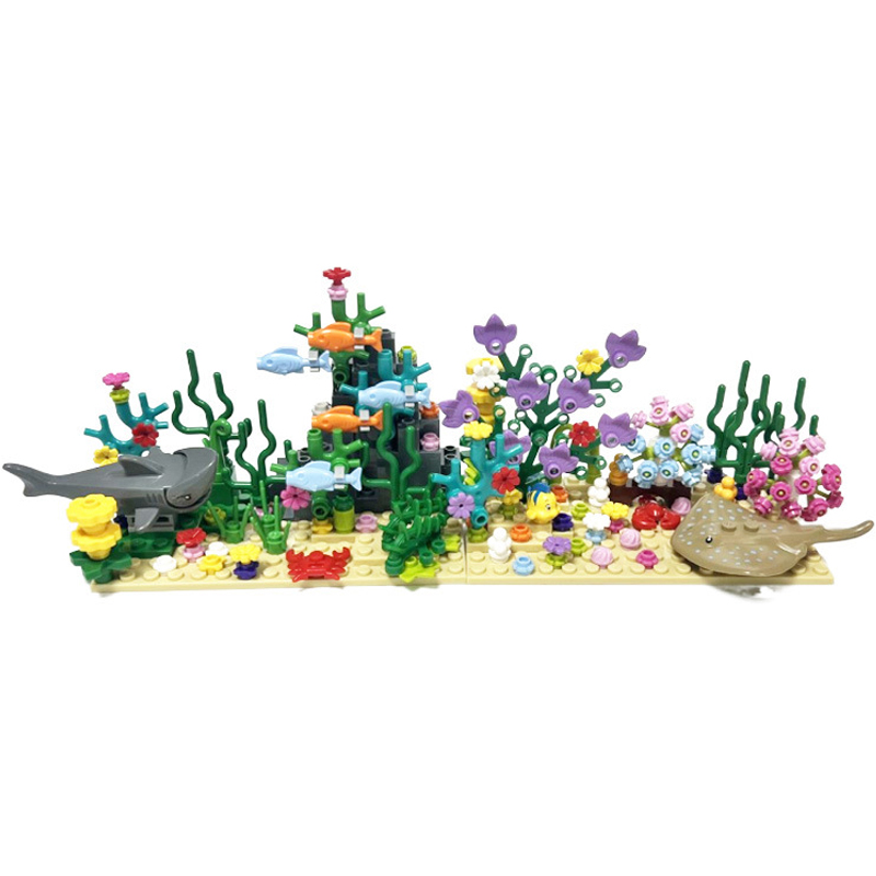 City MOC Aquarium Underwater W - Aquarium Fish Of The World 评论和价格