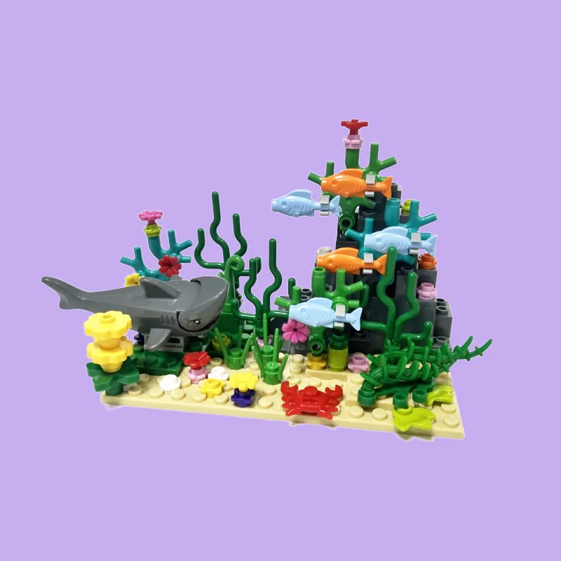 City MOC Aquarium Underwater W - Aquarium Fish Of The World 评论和价格
