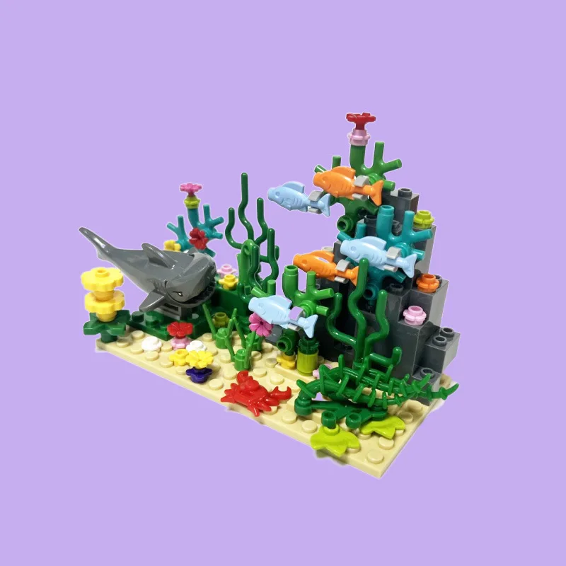 City MOC Aquarium Underwater W - Aquarium Fish Of The World 评论和价格